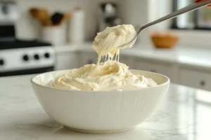 Transferring the batter into a microwave-safe bowl