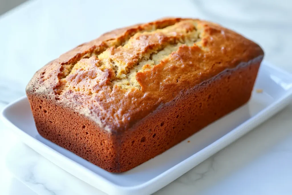 3 ingredient banana bread