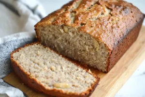 3 ingredient banana bread healthy​