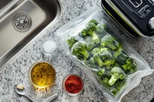 Grilled Chicken Breast with Quinoa and Broccoli 