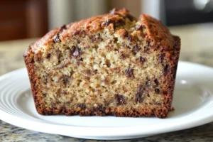 What are the ingredients in banana bread?