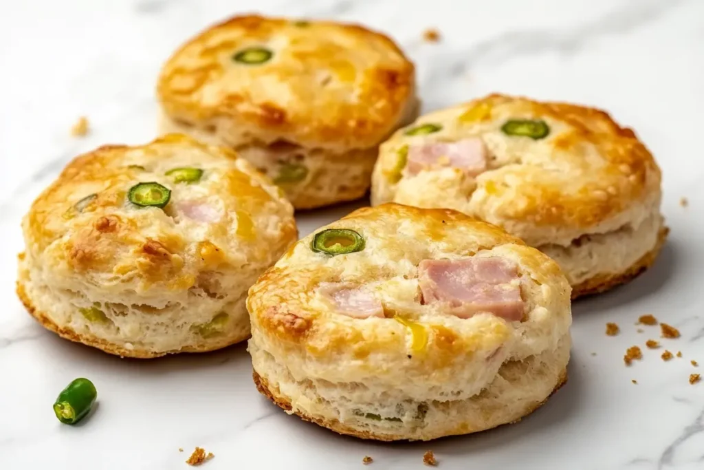 ham and jalapeno biscuit