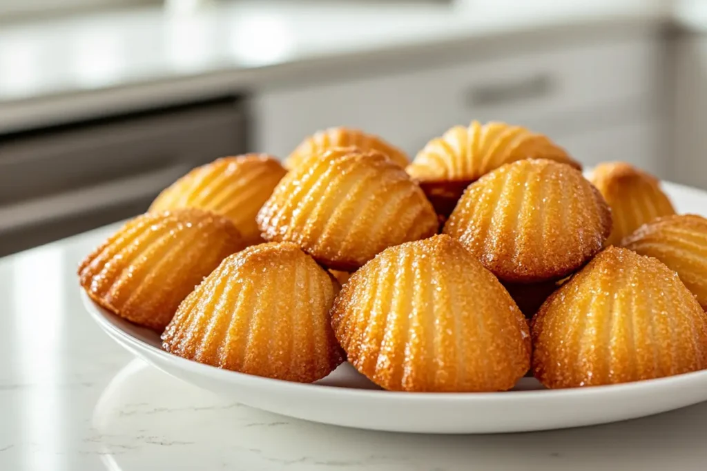 How do you keep madeleines moist?